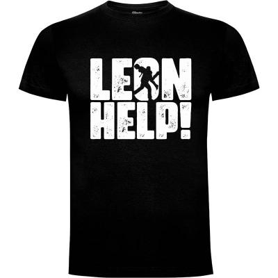 Camiseta Leon Help! - Camisetas Gamer
