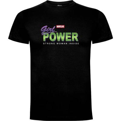 Camiseta Girl Power - Camisetas The Retro Division