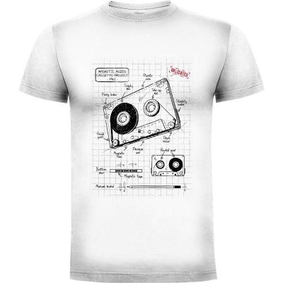 Camiseta Cassette tape plan - Camisetas De Los 80s