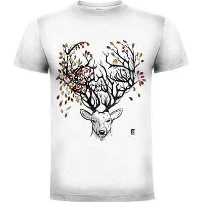 Camiseta Japan deer - Camisetas Cute