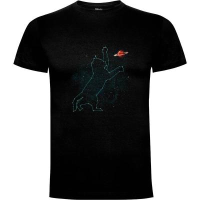 Camiseta Space cat - Camisetas Divertidas