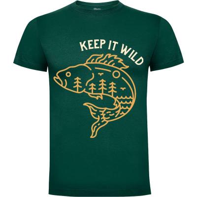 Camiseta Keep It Wild - Camisetas Vektorkita