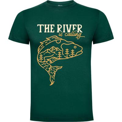 Camiseta The River is Calling - Camisetas Vektorkita