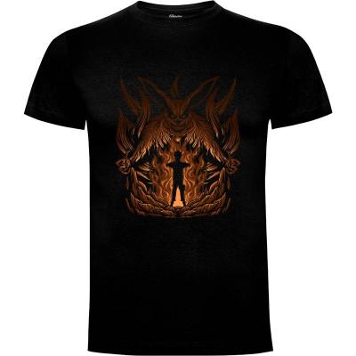 Camiseta Ninja y la bestia demoníaca de nueve colas - Camisetas Animate
