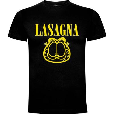 Camiseta Lasagna! - Camisetas Graciosas