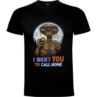 Camiseta Uncle ET - Camisetas Cute