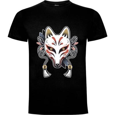 Camiseta Kitsune tattoo - Camisetas Otaku
