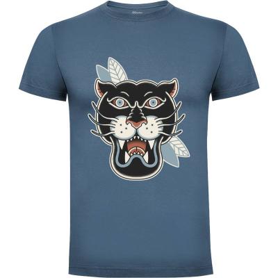 Camiseta Panther tattoo - Camisetas Chulas