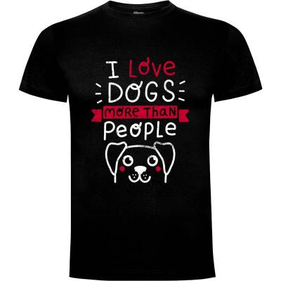 Camiseta Dog lover - Camisetas Paula García