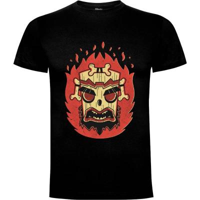 Camiseta Retro uka mask - Camisetas Gamer