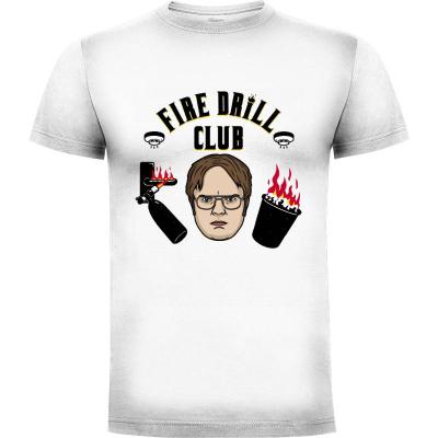 Camiseta Fire Drill Club! - Camisetas Graciosas