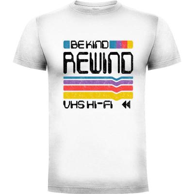Camiseta Be Kind Rewind v2 - Camisetas De Los 80s