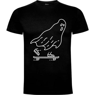Camiseta Ghost Skater - Camisetas Vektorkita