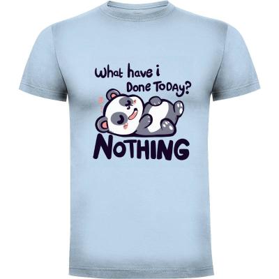 Camiseta Done Nothing Today - Hoy no he hecho nada - Camisetas TechraNova