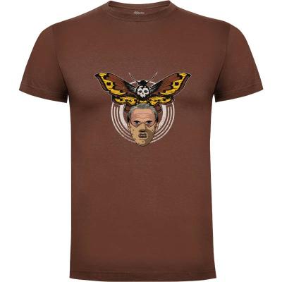 Camiseta dead head moth hannibal - Camisetas Retro