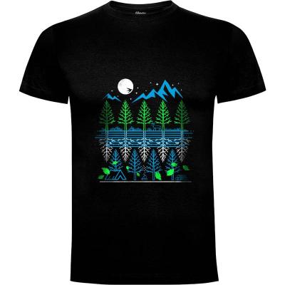 Camiseta Nature Nights - Camisetas Rocketmantees