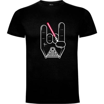 Camiseta Darth Rock - Camisetas Rocketmantees
