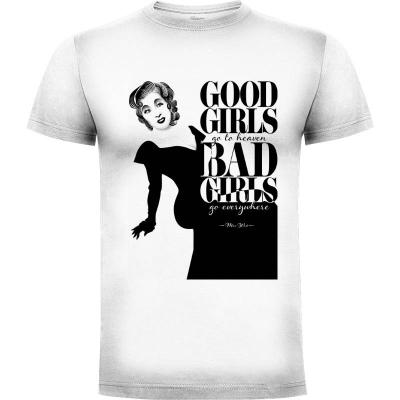 Camiseta Good girls - MAE WEST - Camisetas David López