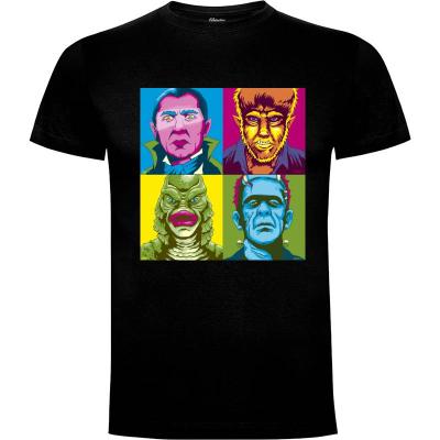 Camiseta pop monster 2022 - Camisetas Halloween