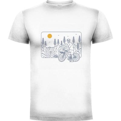 Camiseta Bike to Wild Nature 3 - Camisetas Vektorkita