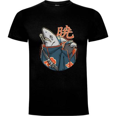 Camiseta Crow and Shark - Camisetas Andriu