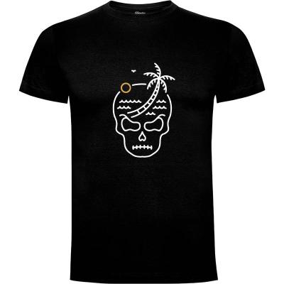 Camiseta Summer Skull - Camisetas Halloween