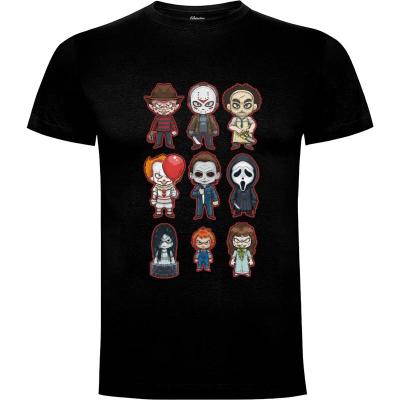 Camiseta Chibi Horror - Camisetas Halloween
