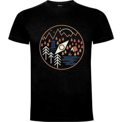 Camiseta Adventure Camping - Camisetas Originales