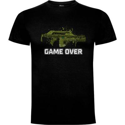 Camiseta Game Over - Camisetas De Los 80s