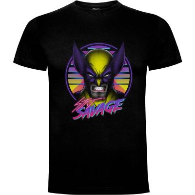 Camiseta Stay Savage - Camisetas Retro