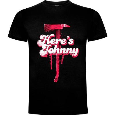 Camiseta Here's Johnny - Camisetas Divertidas