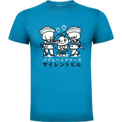 Camiseta Bubble Head Baby Nurse - Camisetas Gamer