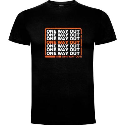 Camiseta One Way Out - Camisetas Rocketmantees