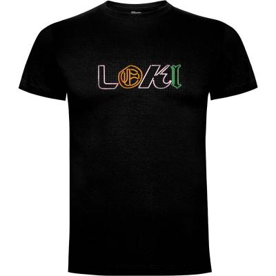 Camiseta Loki Neon - Camisetas Frikis