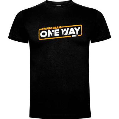 Camiseta On Program One Way Out - Camisetas Rocketmantees