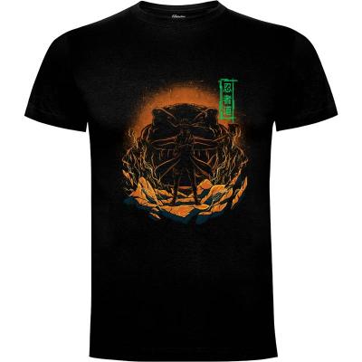 Camiseta Ninja y el sapo invocador - Camisetas Oncemoreteez