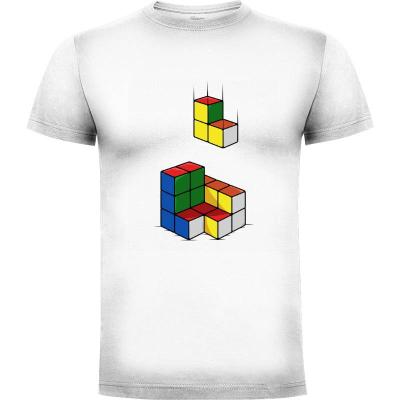 Camiseta Vintage cubes - Camisetas Retro