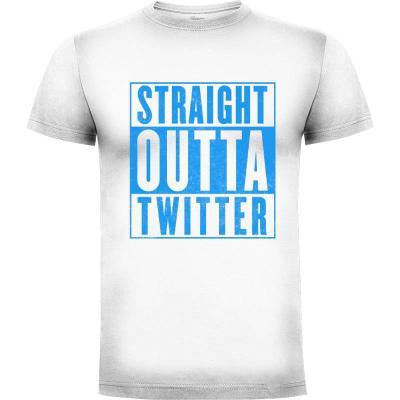 Camiseta Straight Outta Twitter - Camisetas fun