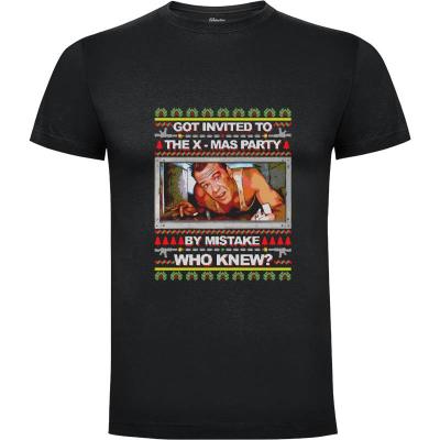 Camiseta Invited to X-Mas Party - Camisetas Navidad