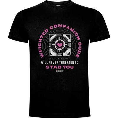 Camiseta Emblema del Cubo Compañero - Camisetas Gamer