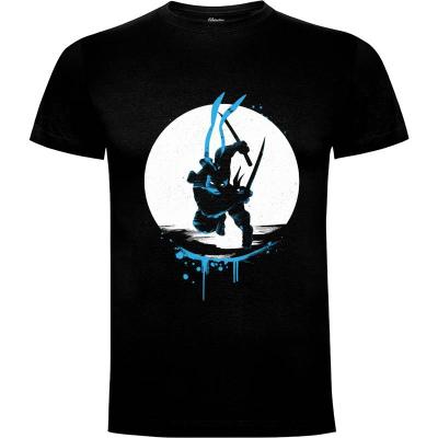 Camiseta Ninja Leo - Camisetas Rocketmantees