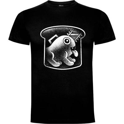 Camiseta Perro Demonio y Pan - Camisetas Logozaste