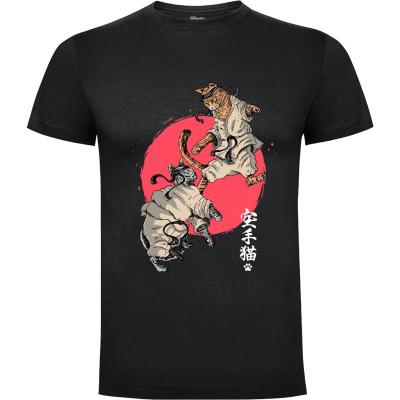 Camiseta Kat Fighters - Camisetas Graciosas