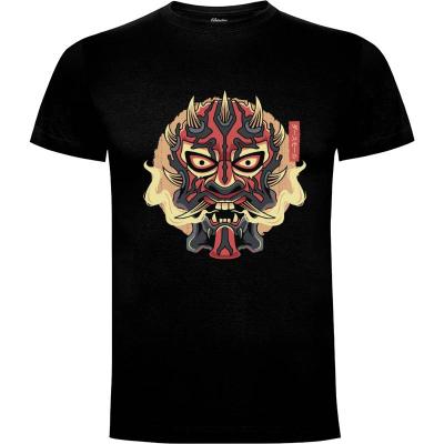 Camiseta Hermano de la Noche Mascara Oni - Camisetas Frikis
