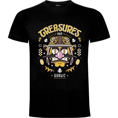 Camiseta Treasures and Garlic - Camisetas Logozaste