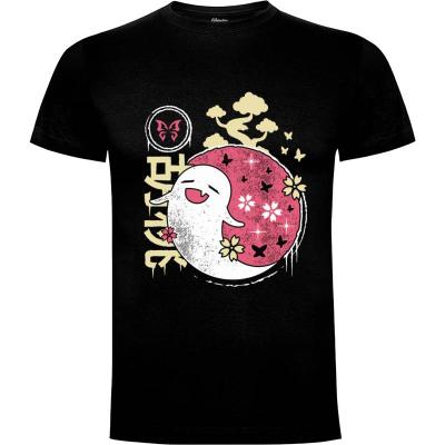 Camiseta Japanese Kawaii Ghost - Camisetas Logozaste