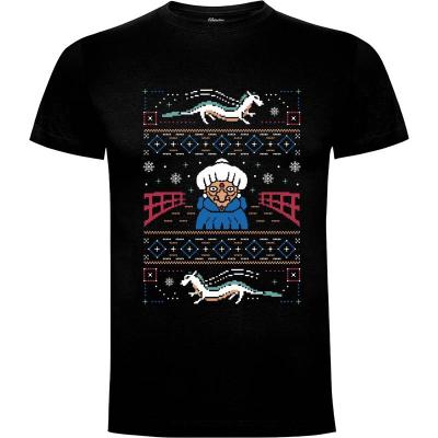 Camiseta Magical Japanese Folk Christmas Sweaters - Camisetas Logozaste