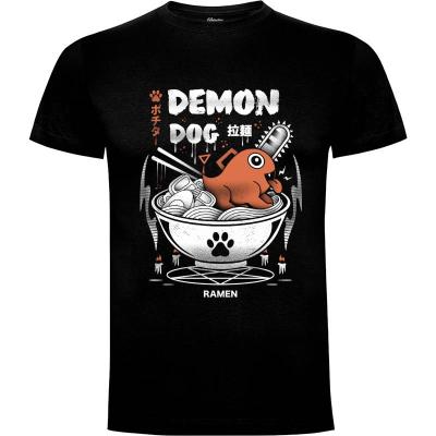 Camiseta Demon Dog Ramen - Camisetas Logozaste