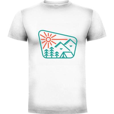 Camiseta Happy Camper 2 - Camisetas Naturaleza