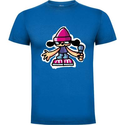 Camiseta PaRappa Pixel - Camisetas Gamer